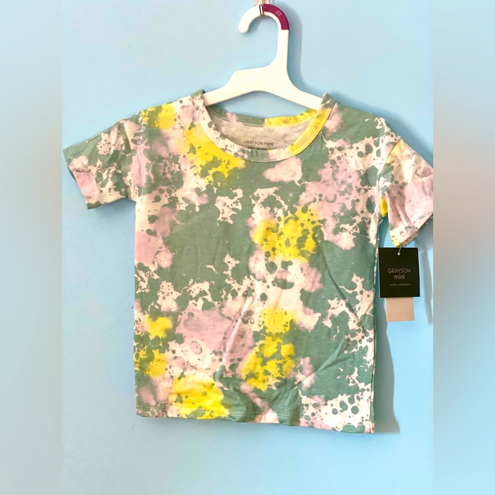 3T tie die T-shirt!